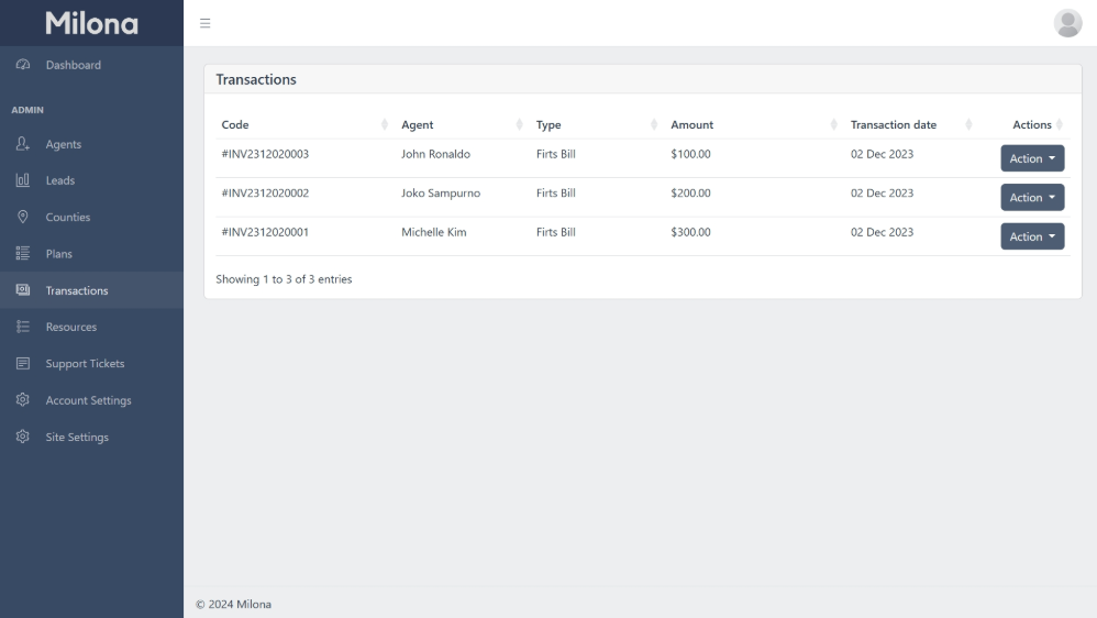 Lead Distribution App.